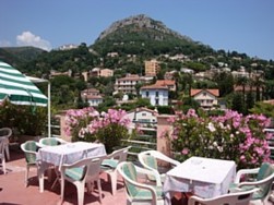 terrasse fleurie